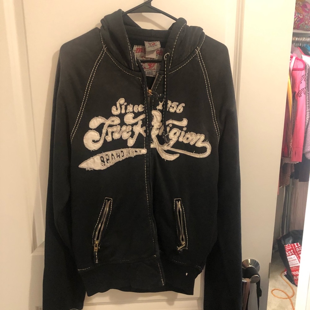 BRAND NEW true religion hoodie